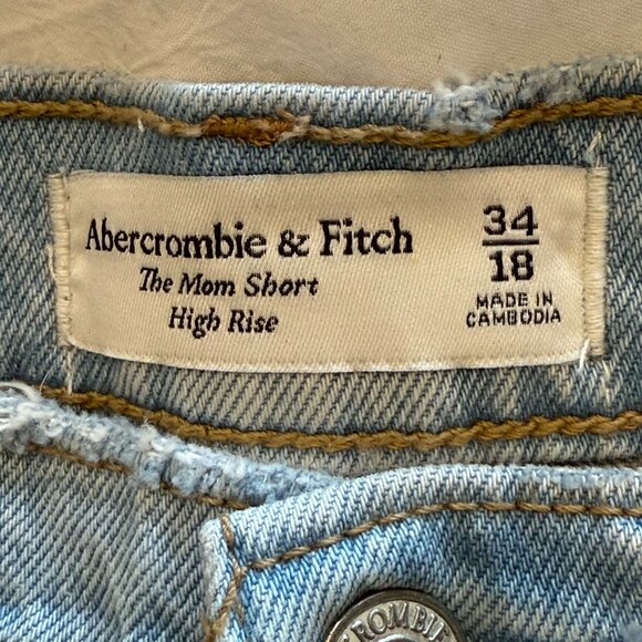 Abercrombie High Rise Mom Shorts - Picture 5 of 5